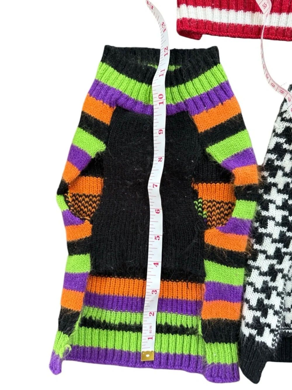Assorted Dog Sweater Bundle Various Styles & Designs 11 Total Size S